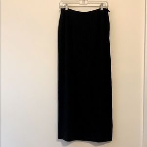 Harolds long black skirt size 6